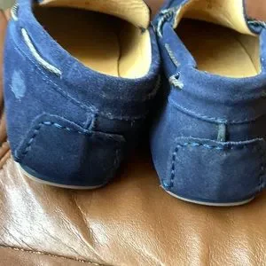 Cancun, Finsbury the smart shoes, blue suede, moccasins men’s size 8 slip ons finsbury | Shoes | Cancun Finsbury The Smart Shoes Blue  main image 2